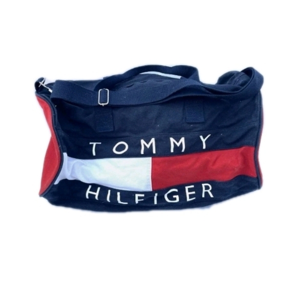 Tommy Hilfiger Other - Vintage Unisex Tommy Hilfiger Mini Canvas Duffel/Travel Bag